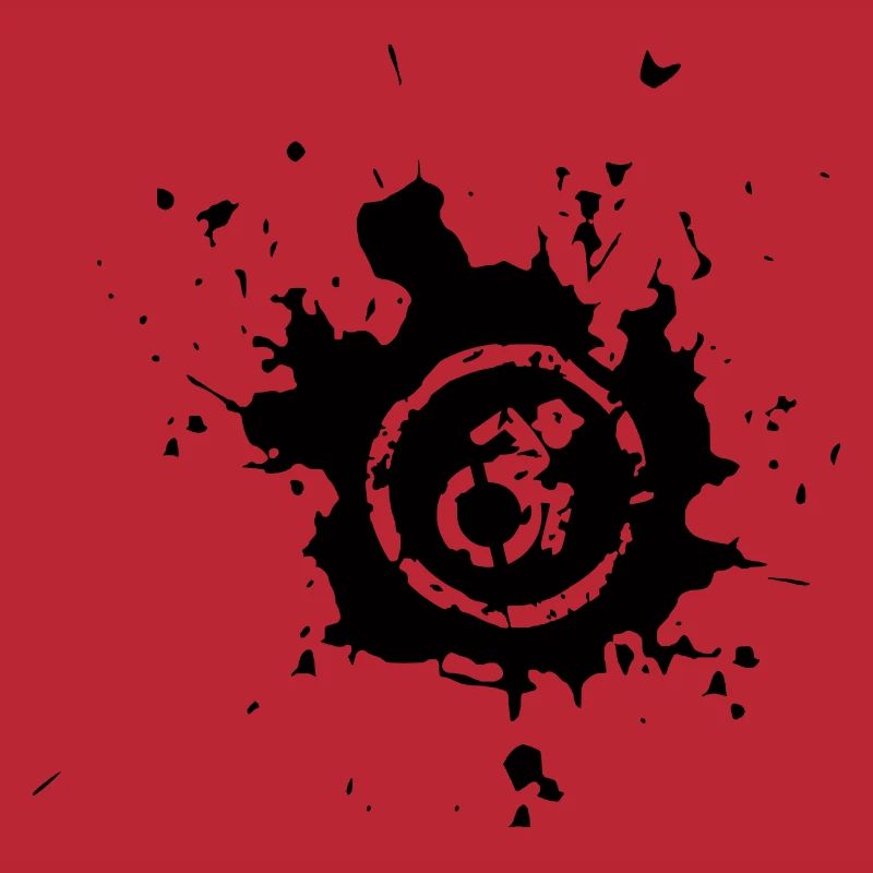 Éclaboussures de fauteuil roulant, éclaboussures de peinture conception de fauteuil roulant*