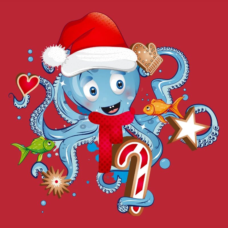 Octopus s’amuse et des biscuits pour Noël