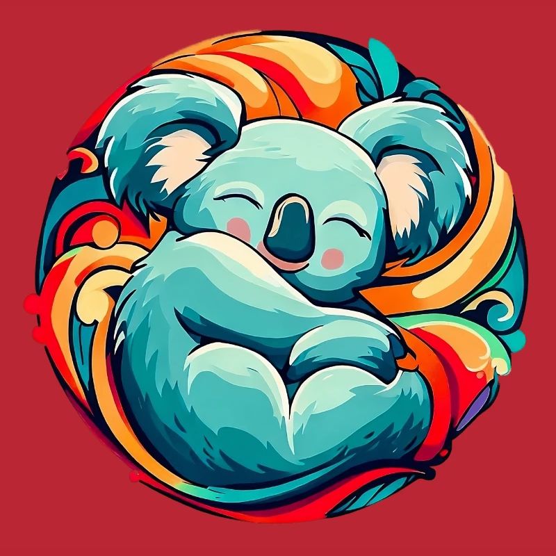 Koala schläft