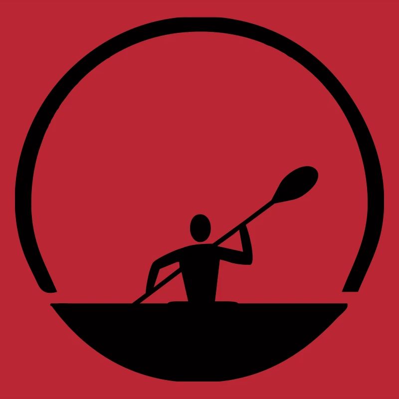 Emblème de canoë