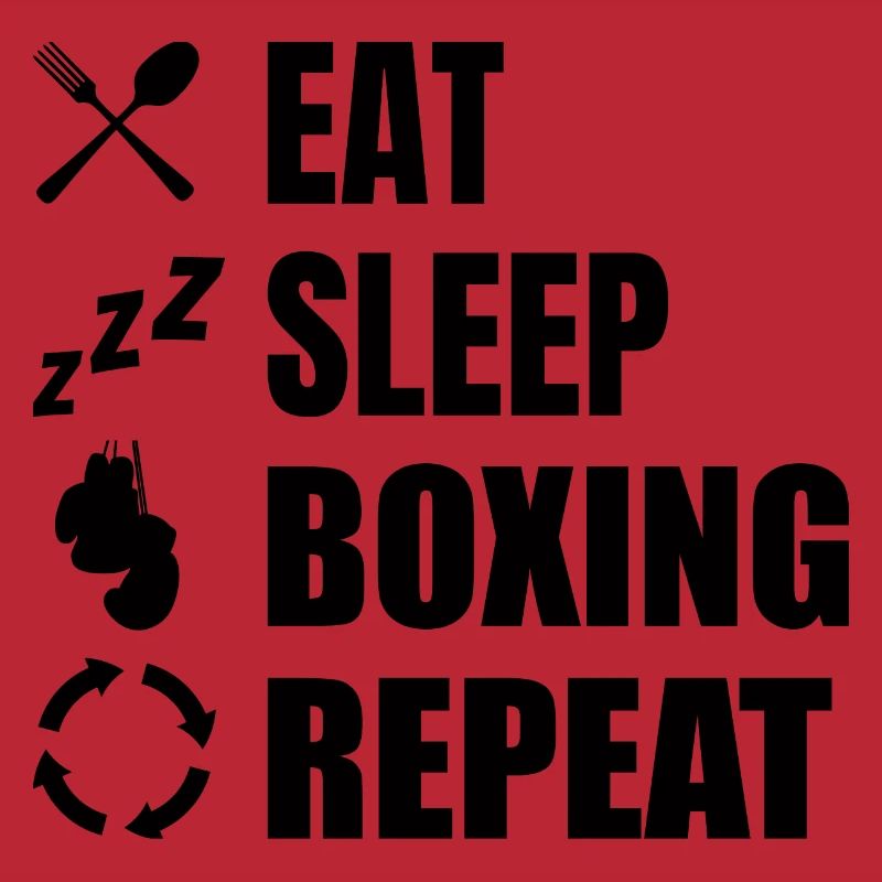 Routine de boxe