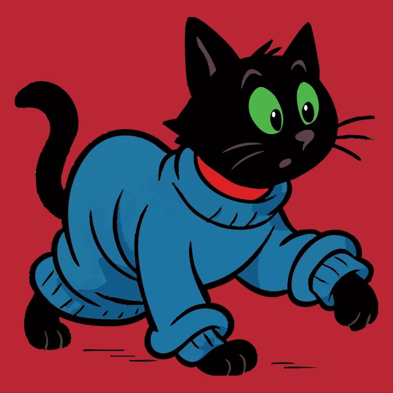 Meeko en pull oversize