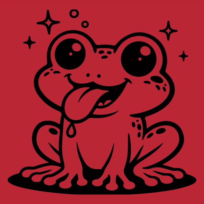 Toad Comic Frog