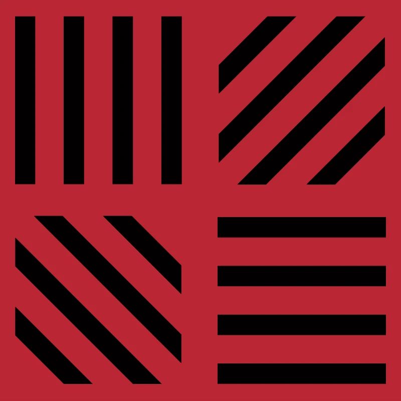 graphic stripe pattern