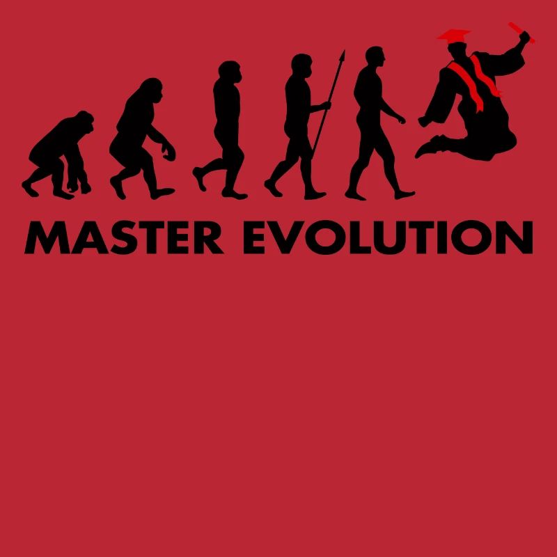 Master evolution exam passed school graduation