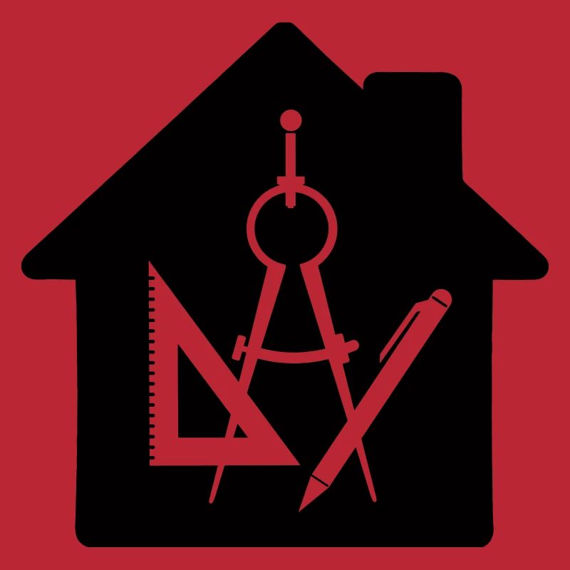 Logo architect house drawing 2