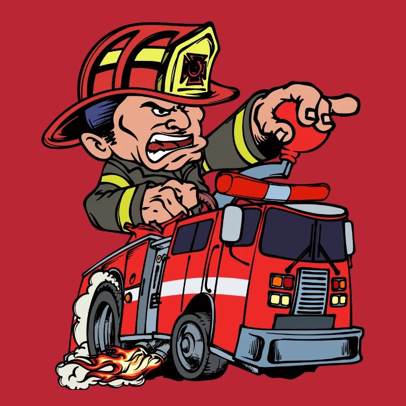 Firefighter Firefighter Fire Engine Lifesaver