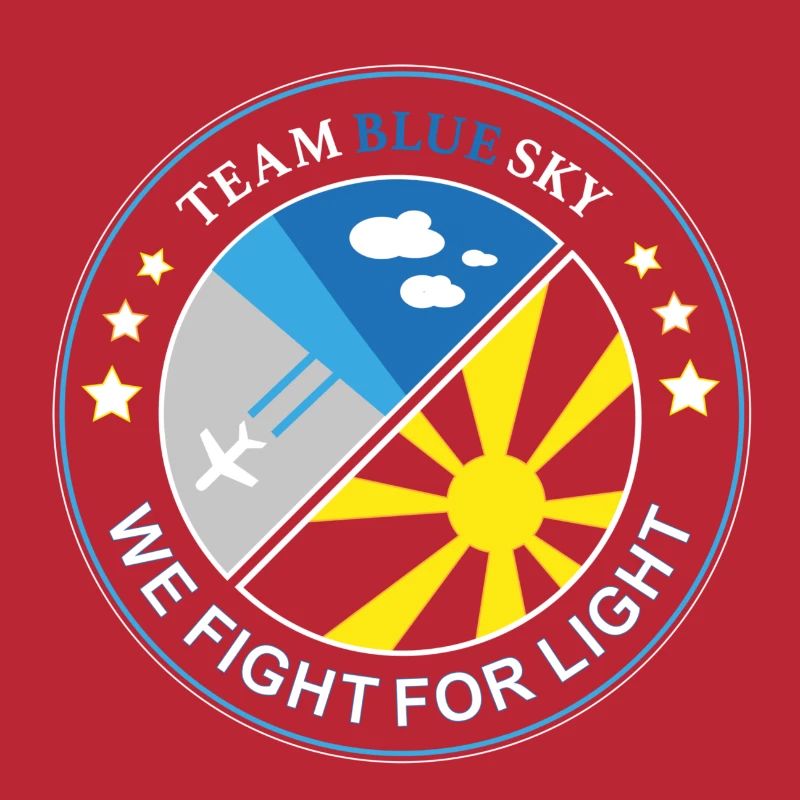 Blue Sky Flight Team Abzeichen