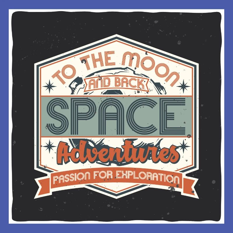 Panneau d’inspiration d’aventure spatiale