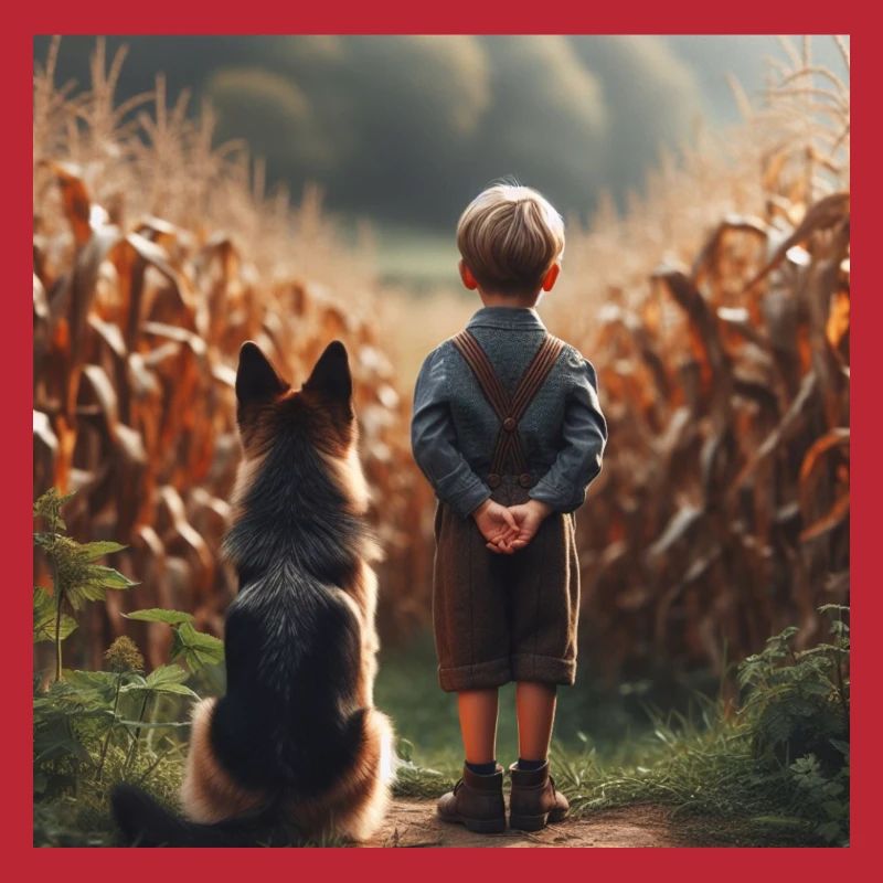 German Shepherd Art