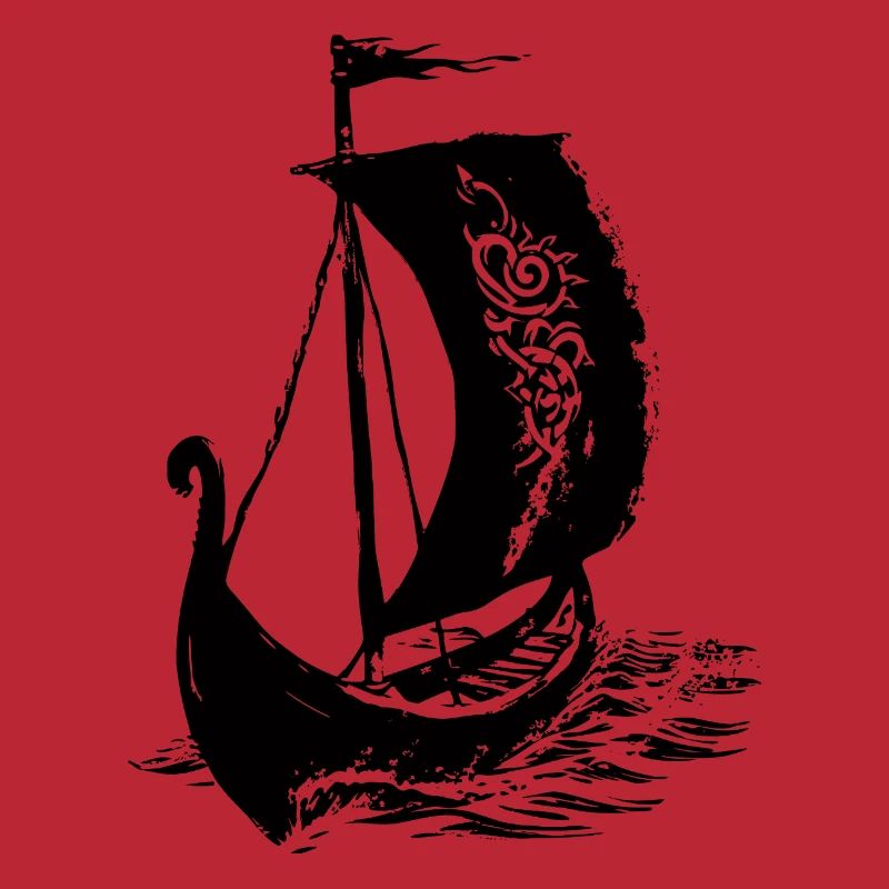 Wikinger-Langschiff