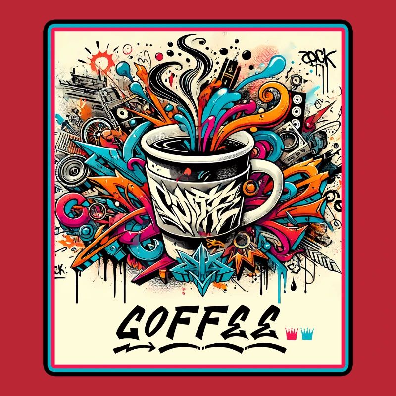 Coffee Graffiti Explosion