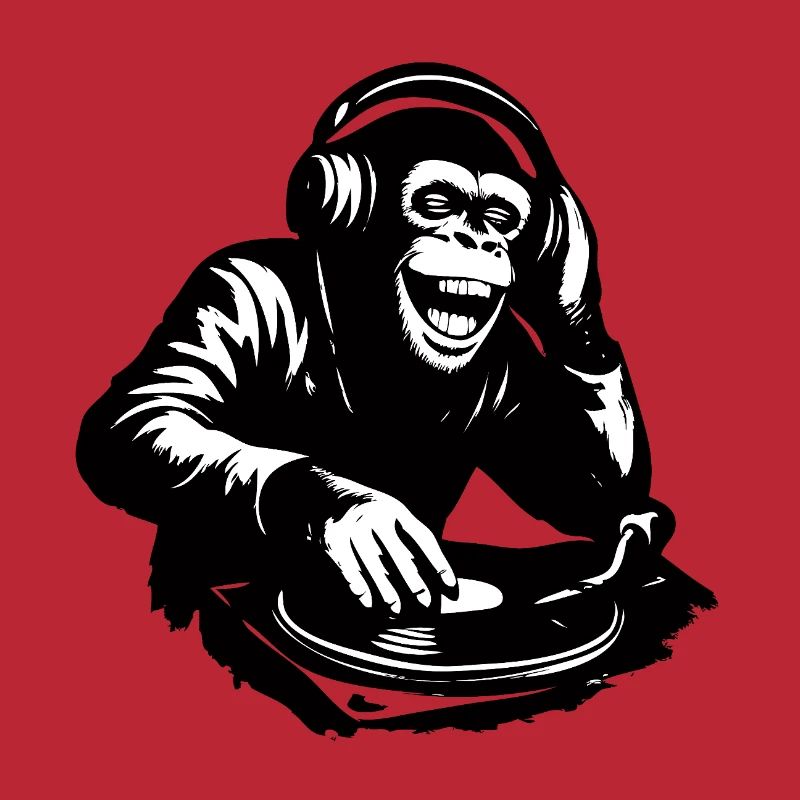DJ The Monkey Dance Banksy Style