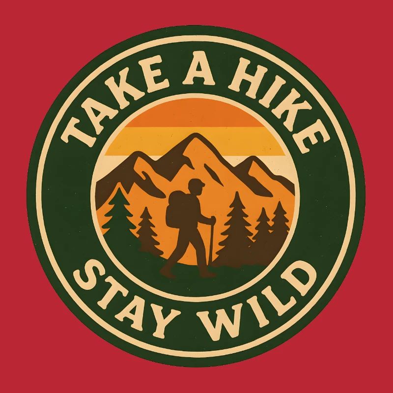 Take A Hike - Stay Wild