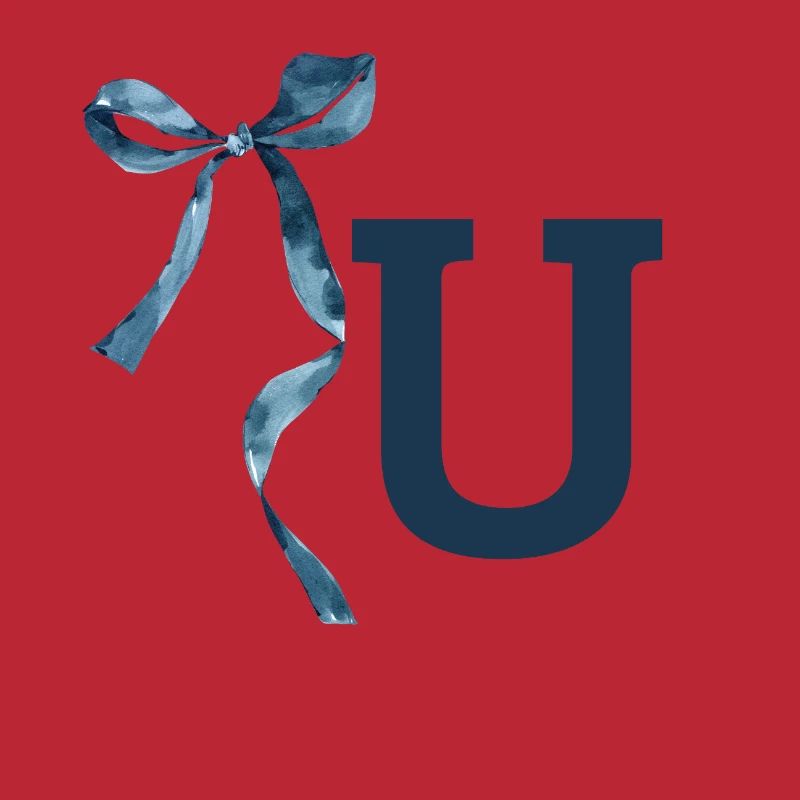 Monogram U Geschenkidee