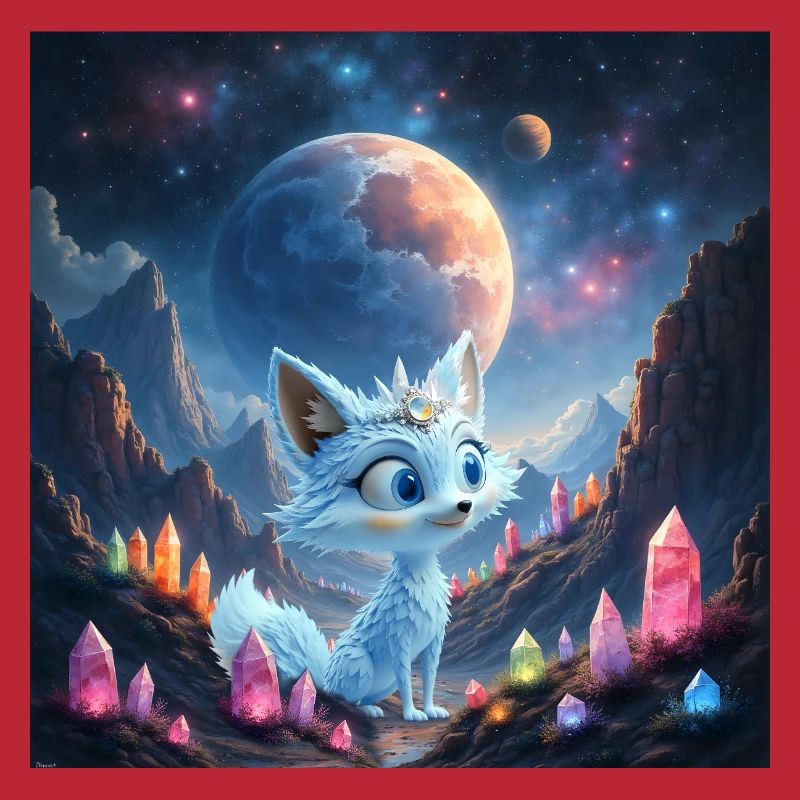 Celestial Crucible Blue Fox