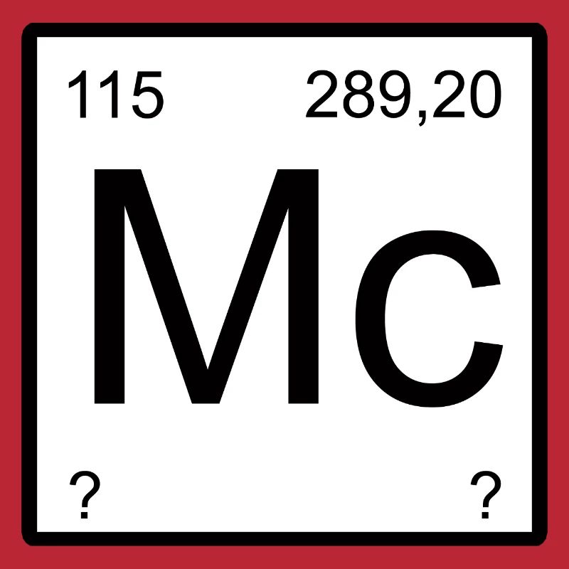 Moscovium Minimal Element Block