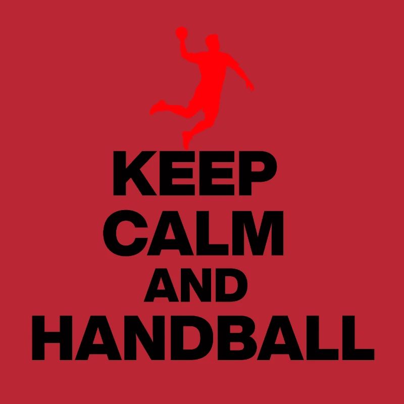 KEEP CALM & KEMPA TRICK! GERMANY HANDBALL RED