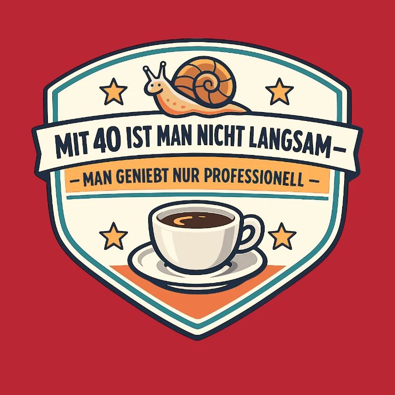 Mit 40 Nicht Langsam Genuss