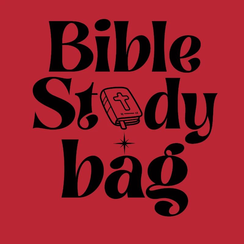 Bible Study bag Bibelstunde Tasche Gott Glaube 