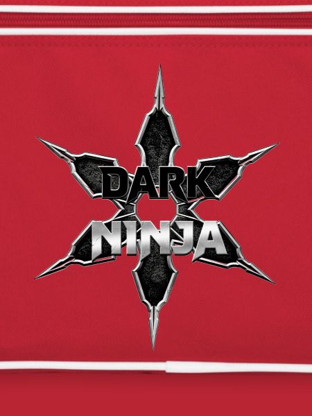 Dunkler Ninja Emblem Sternlogo