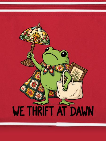 Frosch im Handarbeits-Chic