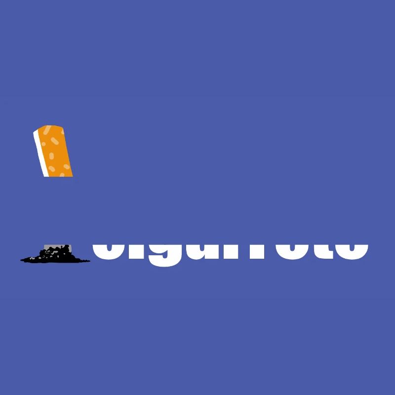 zerquetschte Zigarette