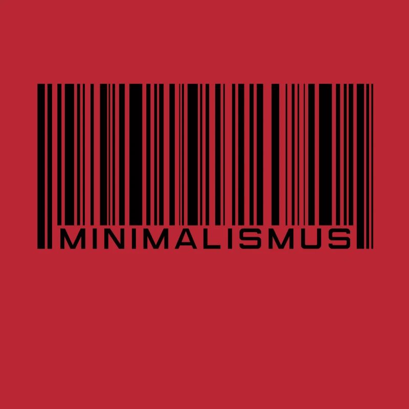 Minimalismus - Barcode - Strichcode