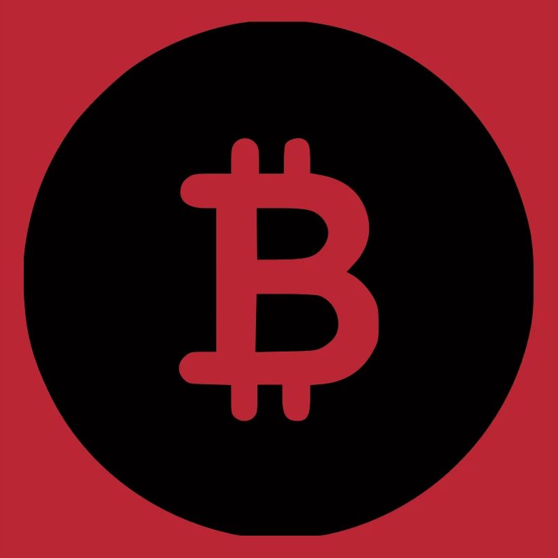 Bitcoin Black Icon