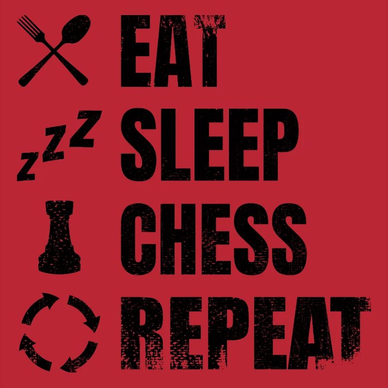 Eating, sleeping, repeating chess