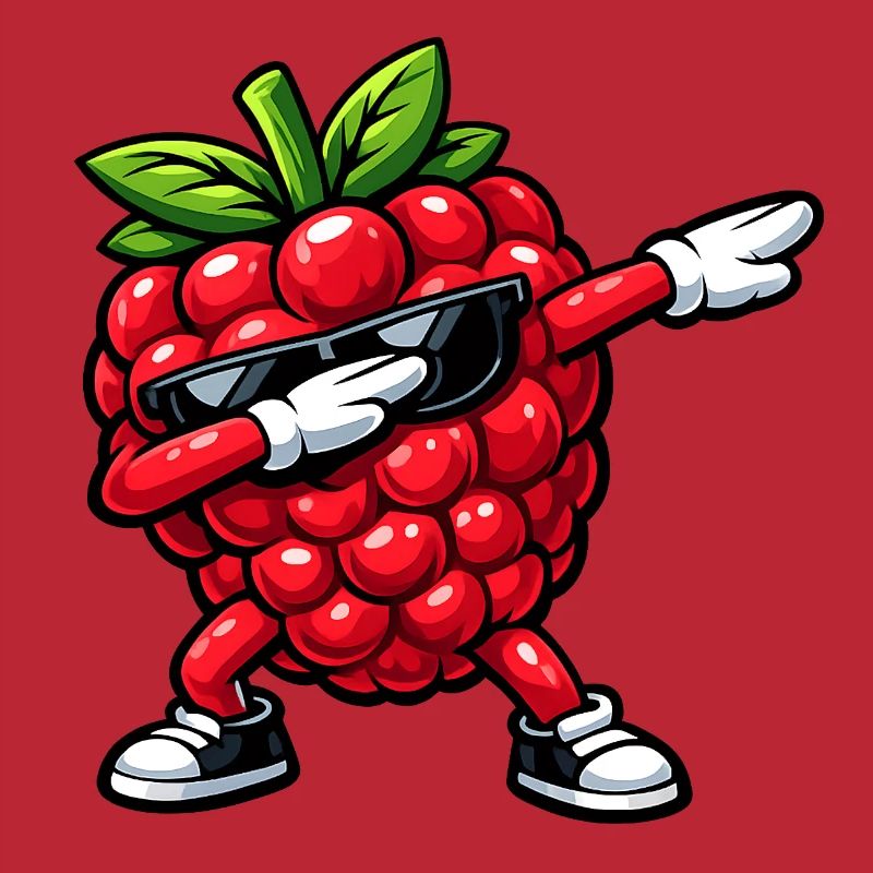 Dabbing Raspberry
