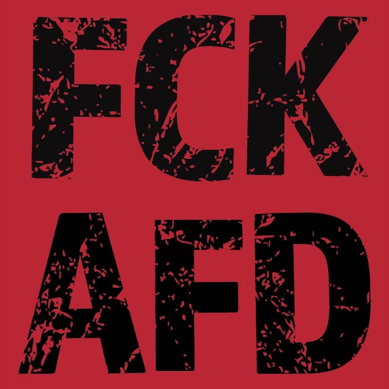 FCK AFD Bold Text Graphic