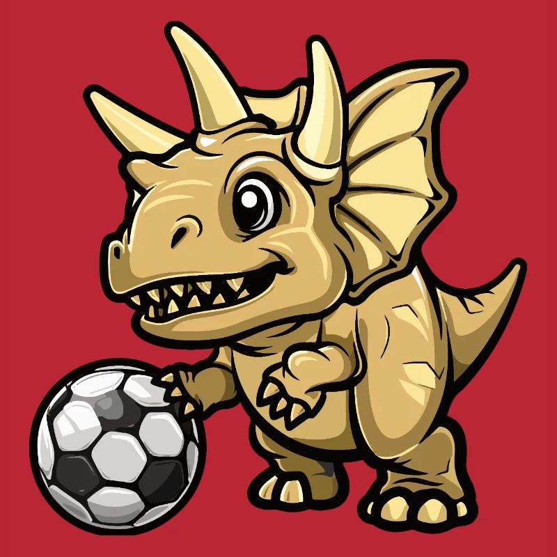 Dinosaur Soccer Comic