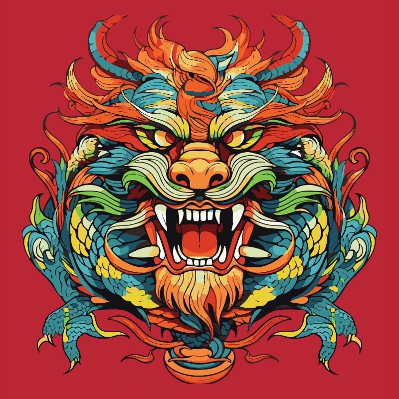 Drache Comic China