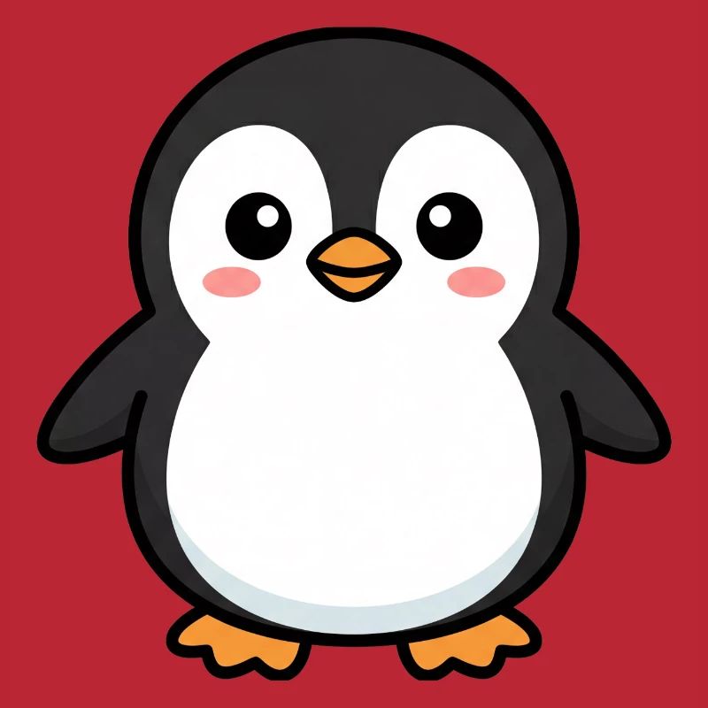 Adorable Penguin Pixel Pal