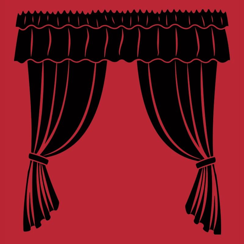 Vorhänge Theater oder Geschäft