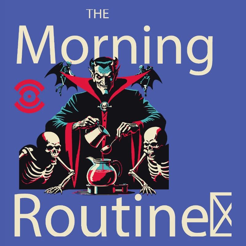 Gruselige Morgenroutine