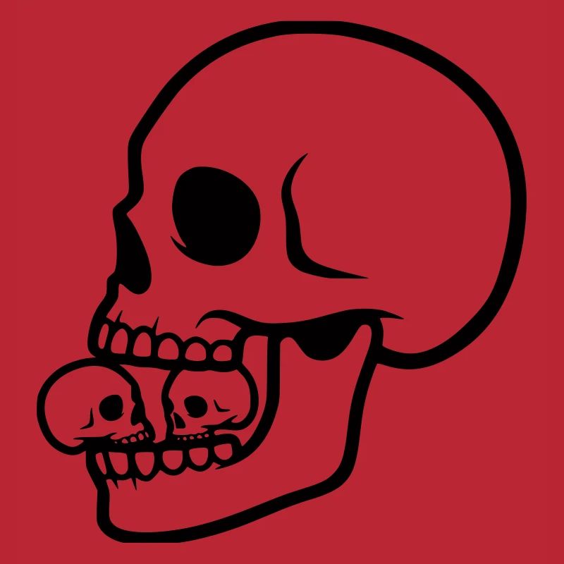 Crâne macabre | Conception d’horreur