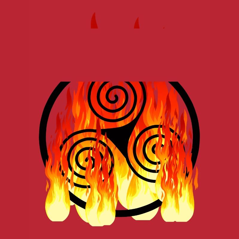 Celtic symbol in fire Celtic Vikings