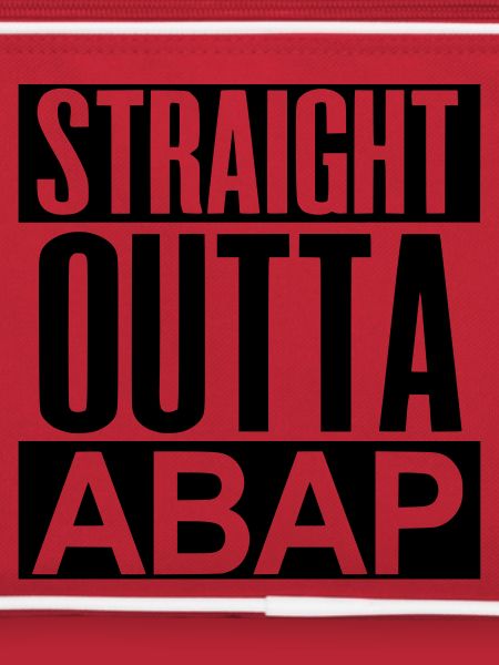 StraightOuttaABAP