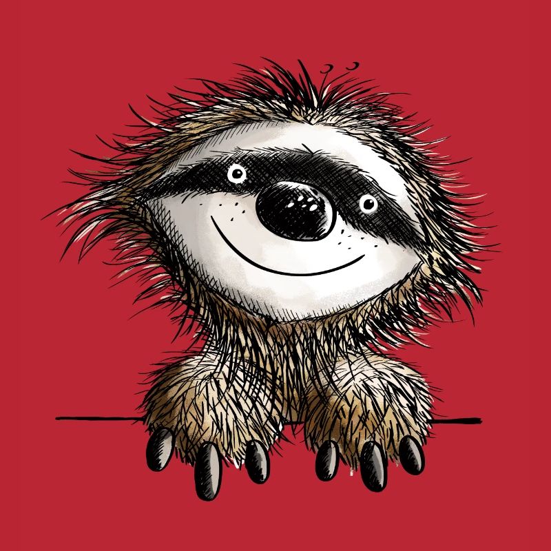 Smart Sloth - Sloths - Comic - Fun