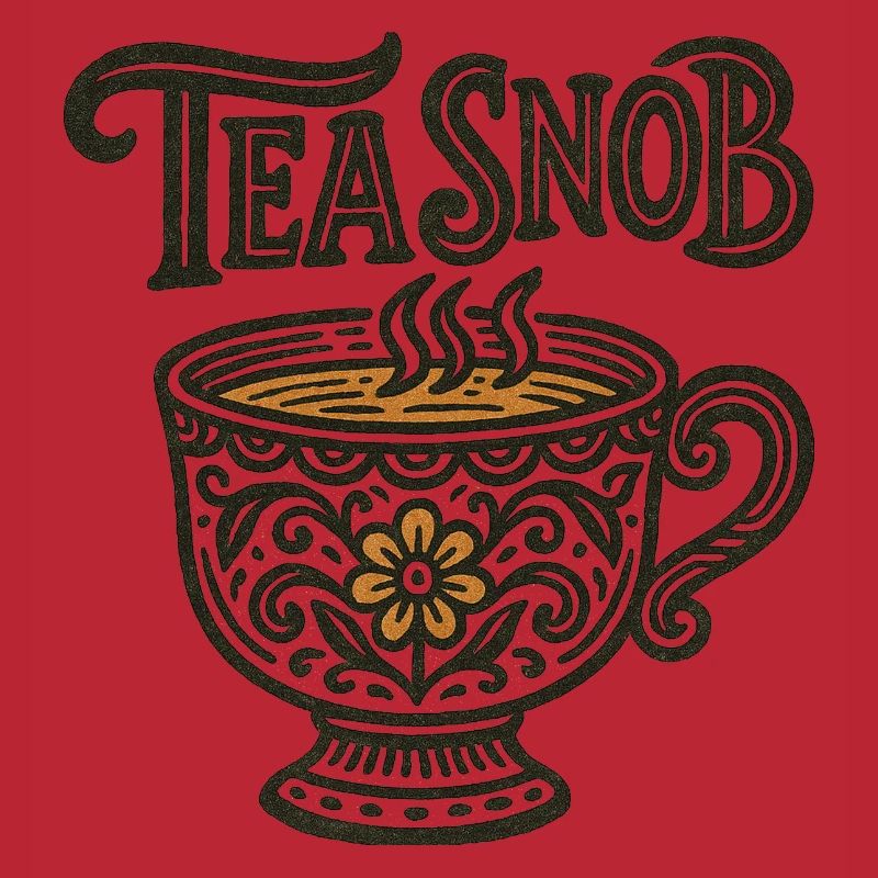 Tea Snob Ornate Cup