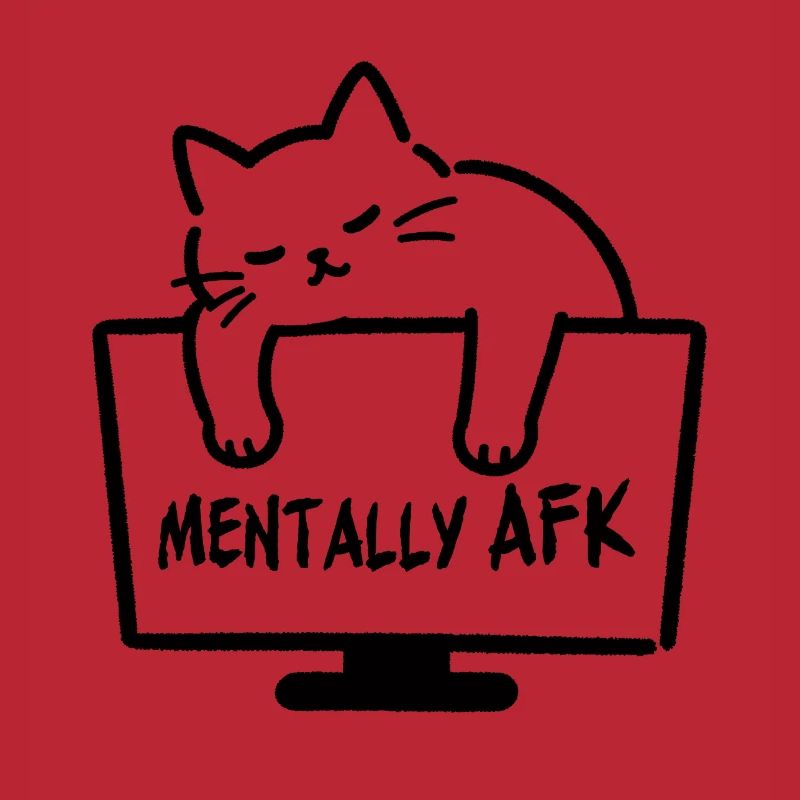 Chatte mental AFK