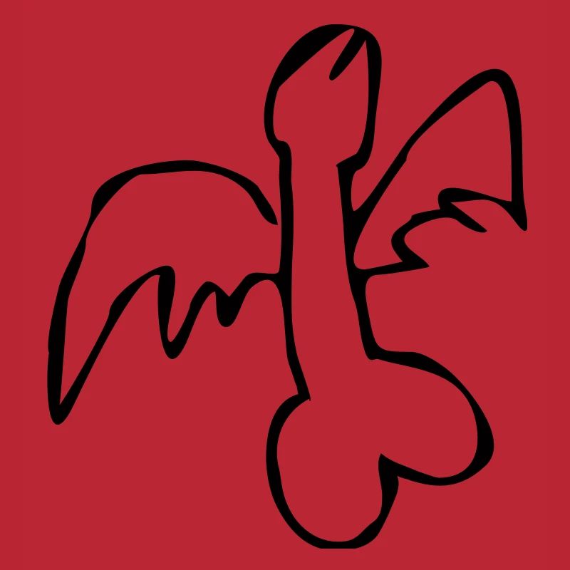flying flying penis cock exit-shirt