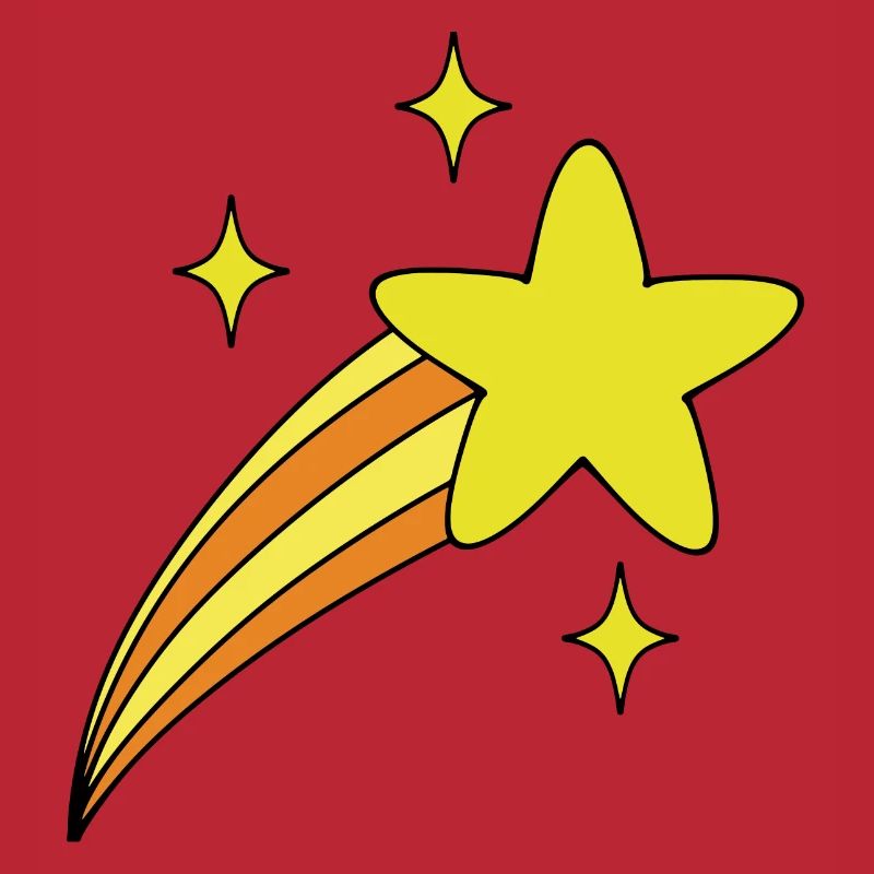 Étoile avec queue
