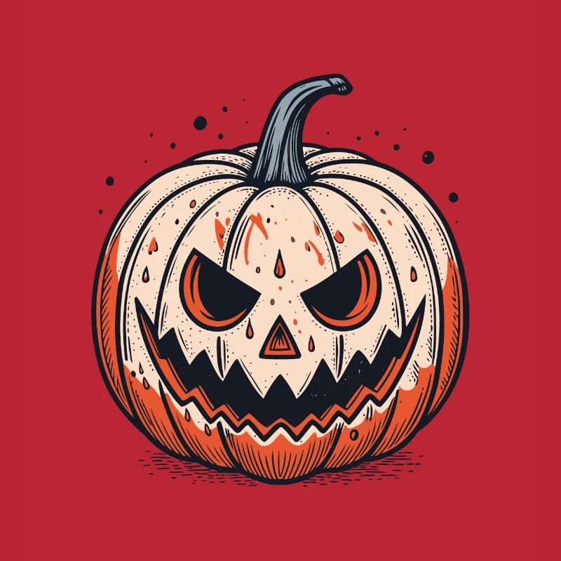 Scary Jackolantern Pumpkin
