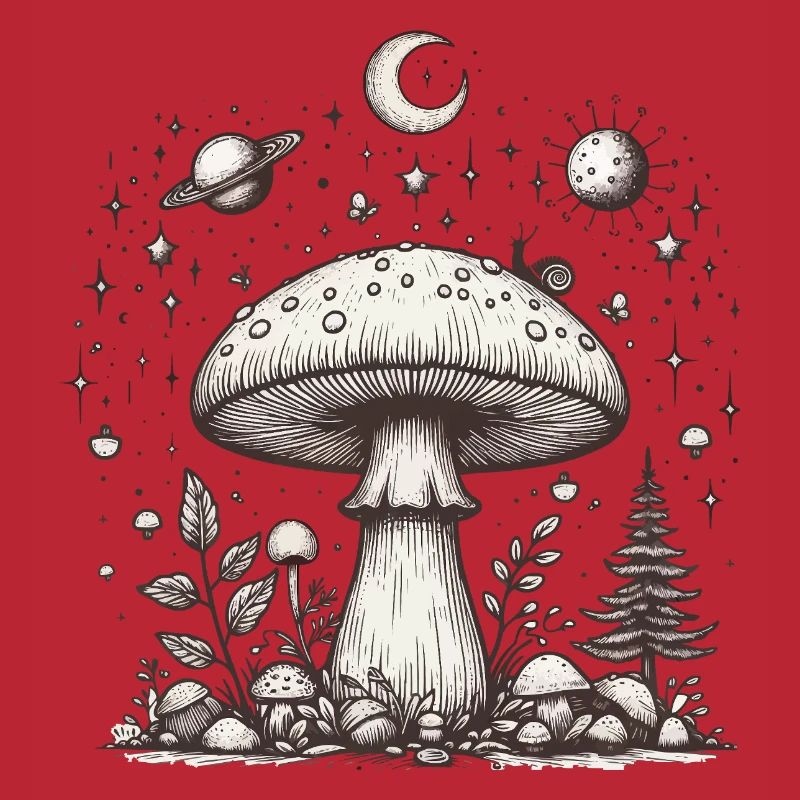 Toadstool Mushroom Psilo