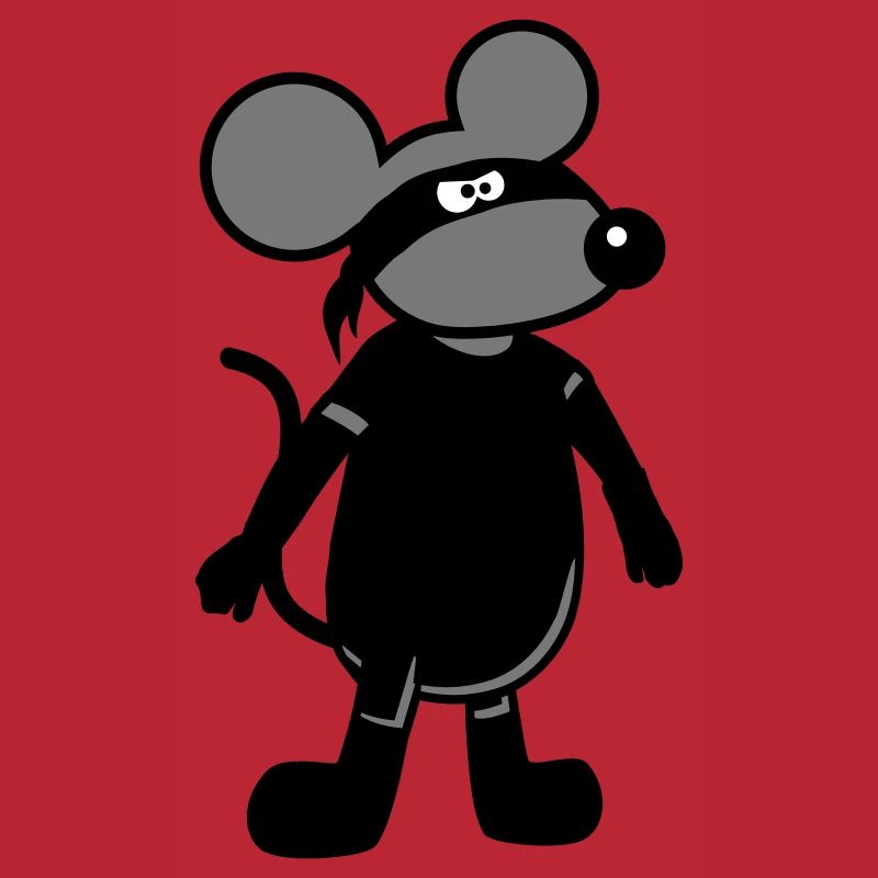 Mouse Evil Robber Ninja Raid Thief Burglar