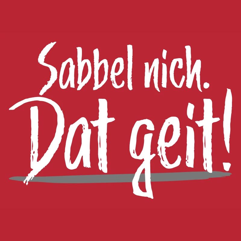 Sabbel not dat geit