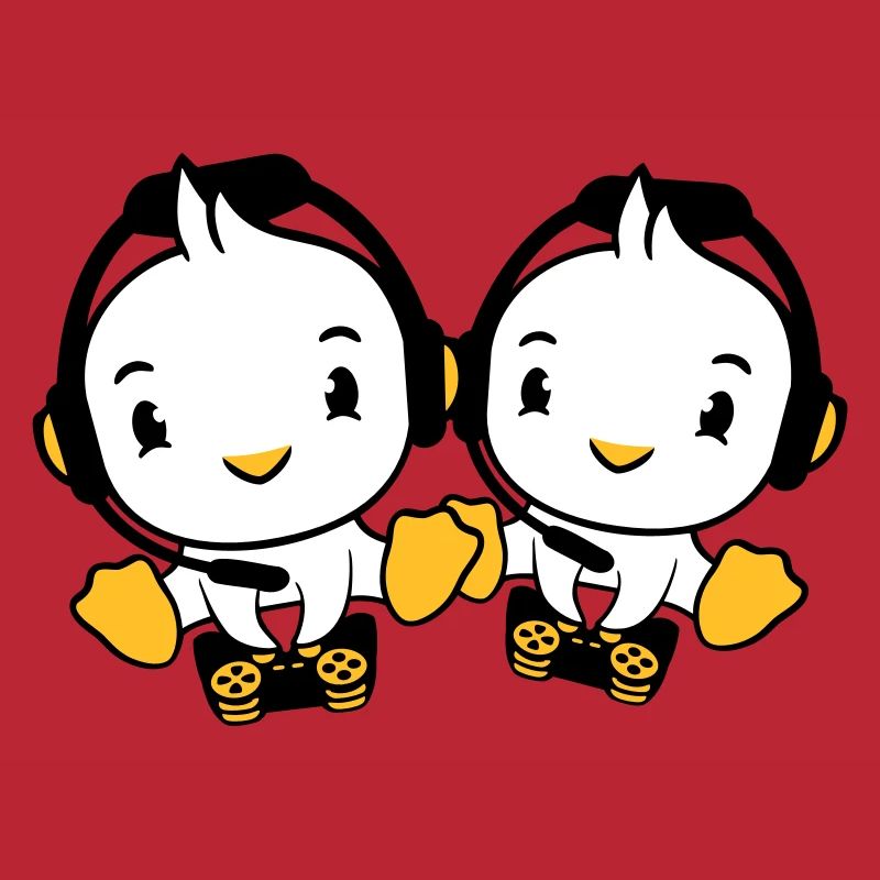 2 Ducks Gamer Gaming Controller Headset Console